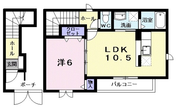 アン　ソレイエ　Ⅱの物件間取画像